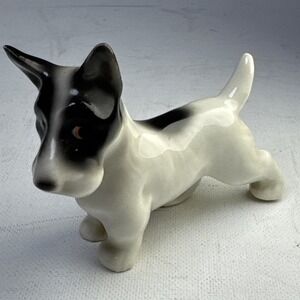 Antique‎ Erphila Scottie Dog Figurine Ceramic Scottish Terrier Made in Germany